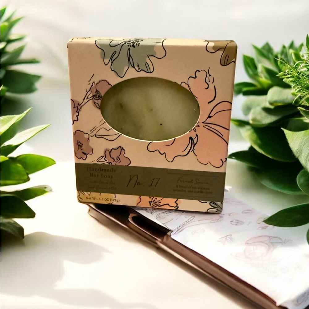 New Cait and Co wild blossom soap in the scent Forest Spice